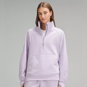 Lululemon Scuba Oversized Funnel-Neck Half Zip Long